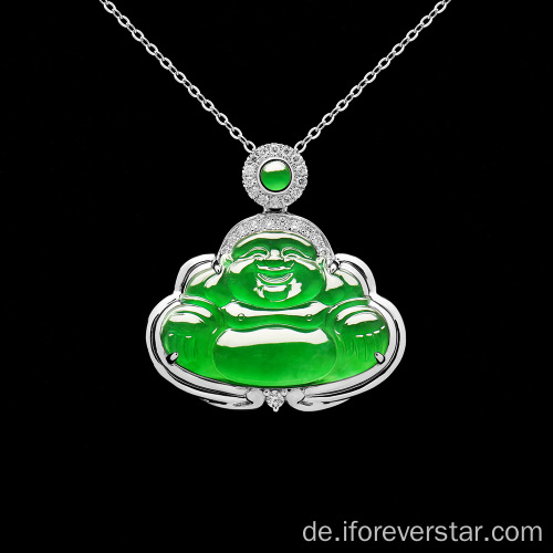 Preis feiner Schmuckgrün Jade Stone Buddha